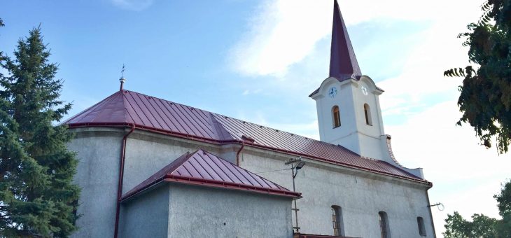 VEĽKÉ KAPUŠANY – Kostol sv. Šimona a Júdu; Rekonštrukcia strechy lode